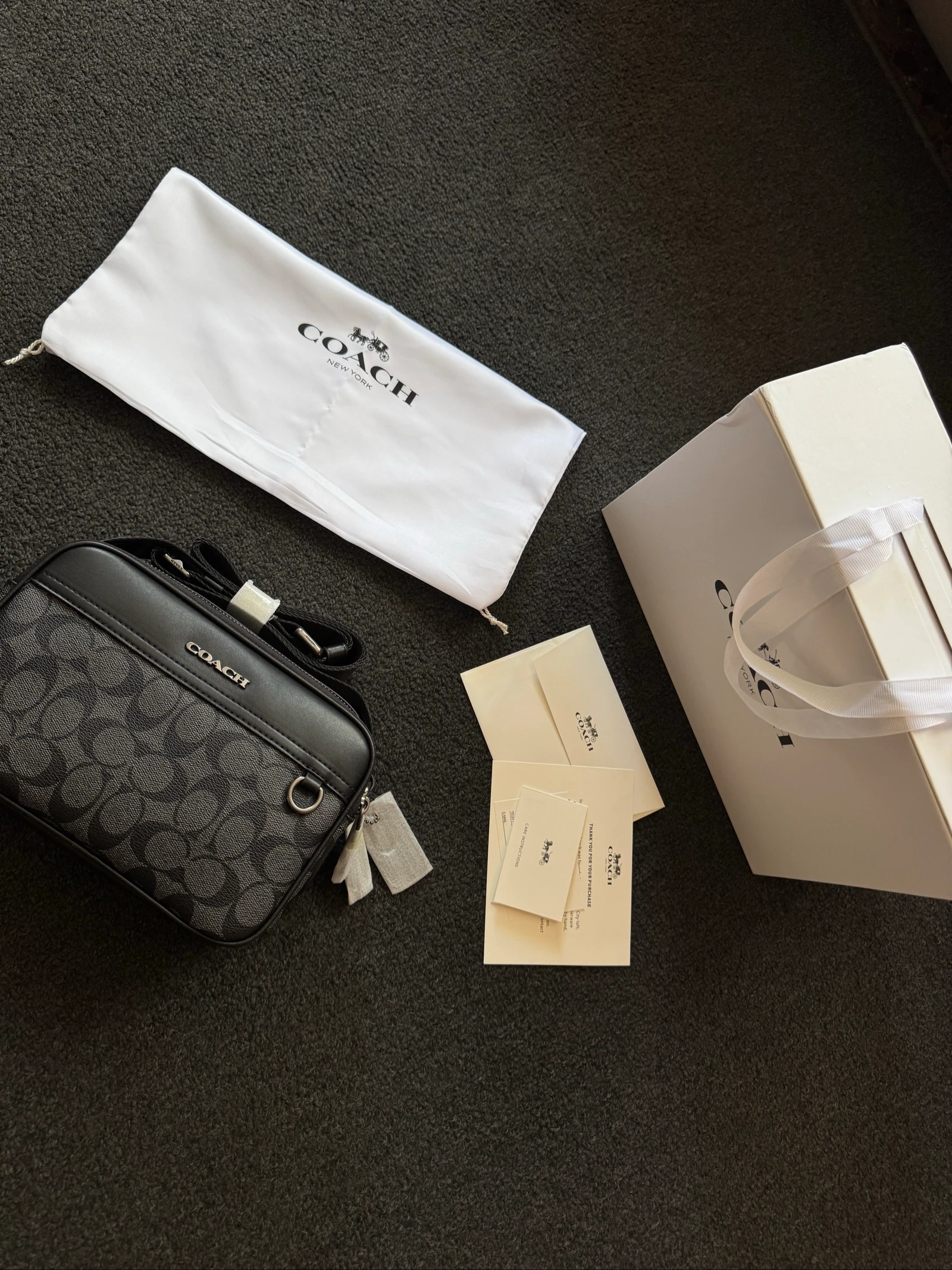 Bolsa transversal Coach – photo 2